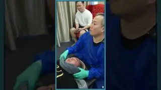 Funny reaction from this indonesian patient, suffering from lowerback problem fixed by Master Chris.
