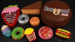 Small Banggood Squishy Haul and REVIEW! - Squishy Package #61