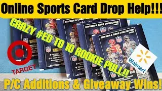 Online Card Hunting Help/Tips!  My Lowest Numbered Rookie Card Came from What?!  P/C & Giveaway Win!