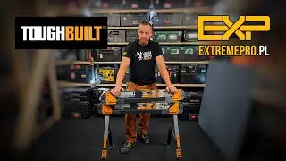 TOUGHBUILT - kobyłki / stojaki / stół roboczy