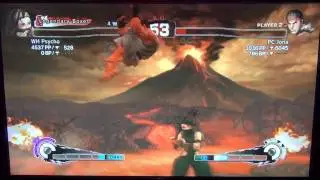 SSF4 Endless Battle - WH Psycho (Ibuki) Vs PC Jona (Ryu)