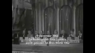 9 november Rina Lodders Miss World (1962)