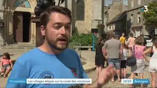 Broons village &eacute;tape, une halte autrement sur la route des vacances