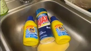 ASMR✨ Ajax Powder, Tide Simply Clean.