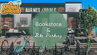 Bookstore & Bike Parking | Barnes & Noble | Speed Build | Animal Crossing: New Horizons