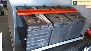 How to lock a batteries with Batterylocks.com Anti-theft battery lock Installation