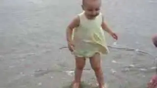 Eleanor at the Beach on St. Simmons Island