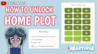 How to unlock home plot | Heartopia #heartopia #hertopiaofficiallaunch
