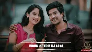 Kadhale Kadhale Song | Indru Netru Nalai | Vishnu Vishal | Mia George | Hiphop Tamizha