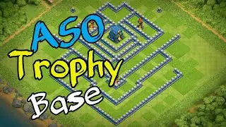 Aso Trophy Base | Aso 6k Trophy base Layout | Th 12 Base Layout | +6400 Trophy base | Aso