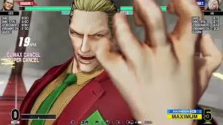 KOF XV _ GEESE HOWARD RASHOMON COMBO