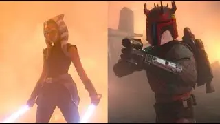 Live Action Siege of Mandalore [4K HDR] - Star Wars: Ahsoka
