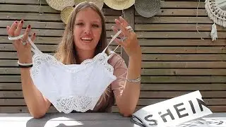SHEIN TOPS HAUL SHOPLOG + TRY ON
