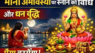 मौनी अमावस्या 2026: स्नान का चमत्कारी महत्व | करें ये उपाय, बढ़ेगा धन और सौभाग्य❤️‍🔥🌹💯