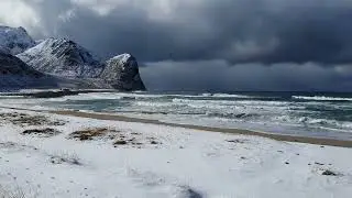 Unstad Beach, Lofoten @Thenorthexplorer 