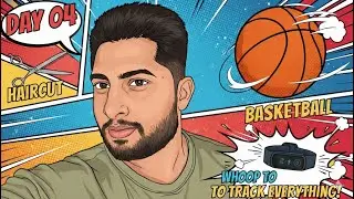 Haircut,Basketball game and whoop tracker pros and cons |Day 04| #mambamentality 