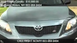 2010 Toyota Corolla for sale in North Hampton, NH 03862 at t