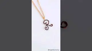 Wire Wrap Alphabet R is here...S to follow #regaliabyreyney #stopbroadcastingbill #speakup