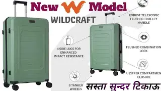 Wildcraft New Model Hard Luggage Trolly Bag Unbreakable #americantourister #trollybag #bags 
