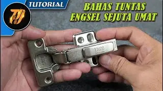 Jenis, Tipe dan Cara pasang Engsel sendok cepat dan presisi