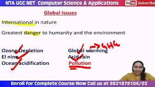 NTA UGC NET | Paper 1 | Socio-Economic Impact & Human-Environment Dynamics