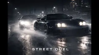 Street Duel | High-Speed Metal &times; Eurobeat | Female Vocal | BPM220| Night Racing