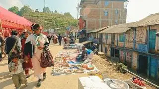 Walking Tour of the Weekly Farmers' Village Market at Jitpur | Every Nepali Life