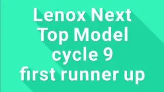 Frank LNTM Cycle 9 1st runner up