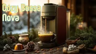 Cozy Winter Bossa Nova & Jazz ~ Warm Coffee Shop Ambience for Study & Relax