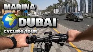 4K with GoPro  Hero black 10 | Dubai marina road | Cycling tour | 2024
