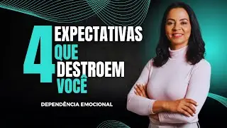 AS EXPECTATIVAS QUE GERAMOS FORA DE NÓS ROUBAM NOSSA PAZ CAUSAM DOR E ESTAGNAÇÃO