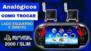 Ps Vita 2000 Como Trocar Os Analógicos