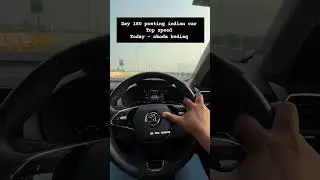 Day 180 posting indian car Top speed Today - skoda kodiaq #viral #top #speed #cars