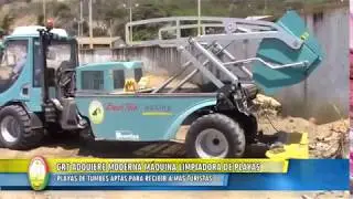 Gobierno Regional de Tumbes adquiere Barredora de Playas BeachTecg
