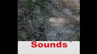 Glass Shattering Sound Effects with drawing