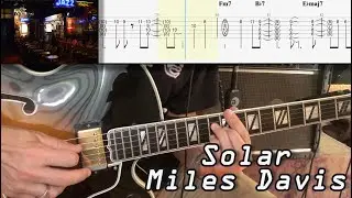 Solar - Miles Davis | TAB | Cover | Tutorial
