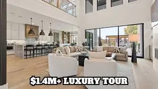 Inside a $1.4M+ LUXURY Toll Brothers Model Home in Flower Mound, Texas
