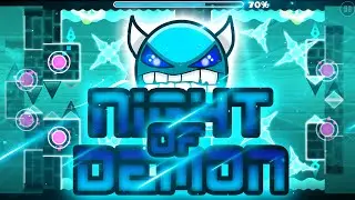 Geometry Dash - Night of Demon (Demon) - By Erael and Rhythm1c