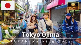 Прогулка по Японии в 4K 🇯🇵 Пешеходный тур по жилому району Одзима, Токио — Январь 2026 года