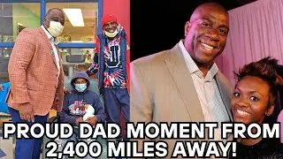 As Magic Johnson Stepped In for Deion Sanders, Wife Cookie Cheered for Daughter 2,400 Miles Away