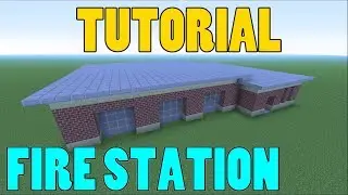 Minecraft Tutorial | How To Build A Fire Station