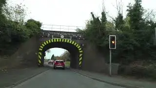 Driving On Cotswold Way, Blackpole Road & Bilford Road, Worcester, England 30th October 2024