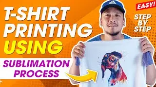 T-SHIRT PRINTING TUTORIAL USING SUBLIMATION PROCESS | DIGITAL PRINTING TUTORIAL