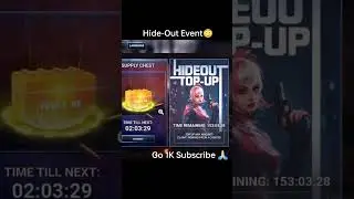 Free Fire Hide-Out Event 😳 |