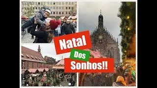 Mercado de Natal de Nurnberg na Alemanha! #Vlogmas2
