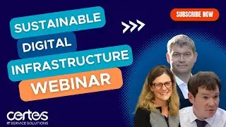 Sustainable Digital Infrastructure Webinar
