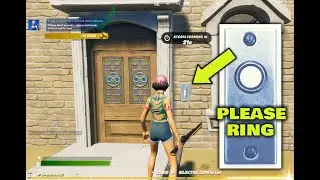Ring a doorbell until it breaks - Fortnite Dusk Vampire Combat Questline