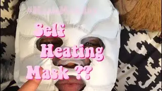 #MASKMONDAY SELF HEATING MASK ?? | JAYYPINKK 🌸