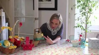 The Crafty Fox: Turn empty tissue boxes into Easter baskets