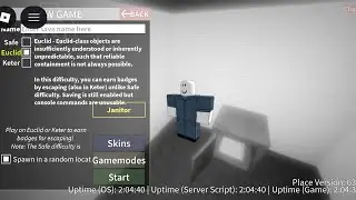 SCP Anomaly Breach 2 Gate B escape (Janitor/Foundation Personnel) -Roblox